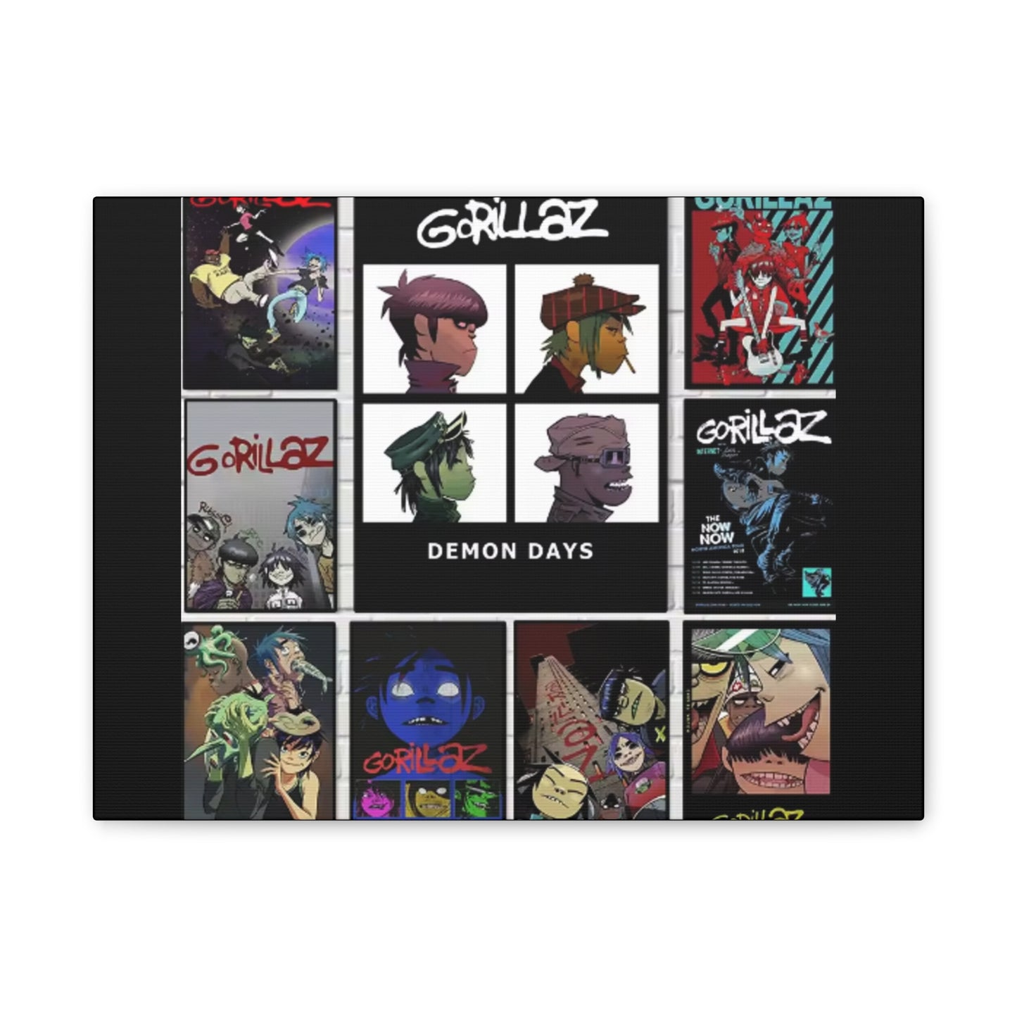 Pop Culture Icons Collage Canvas | Art Edition