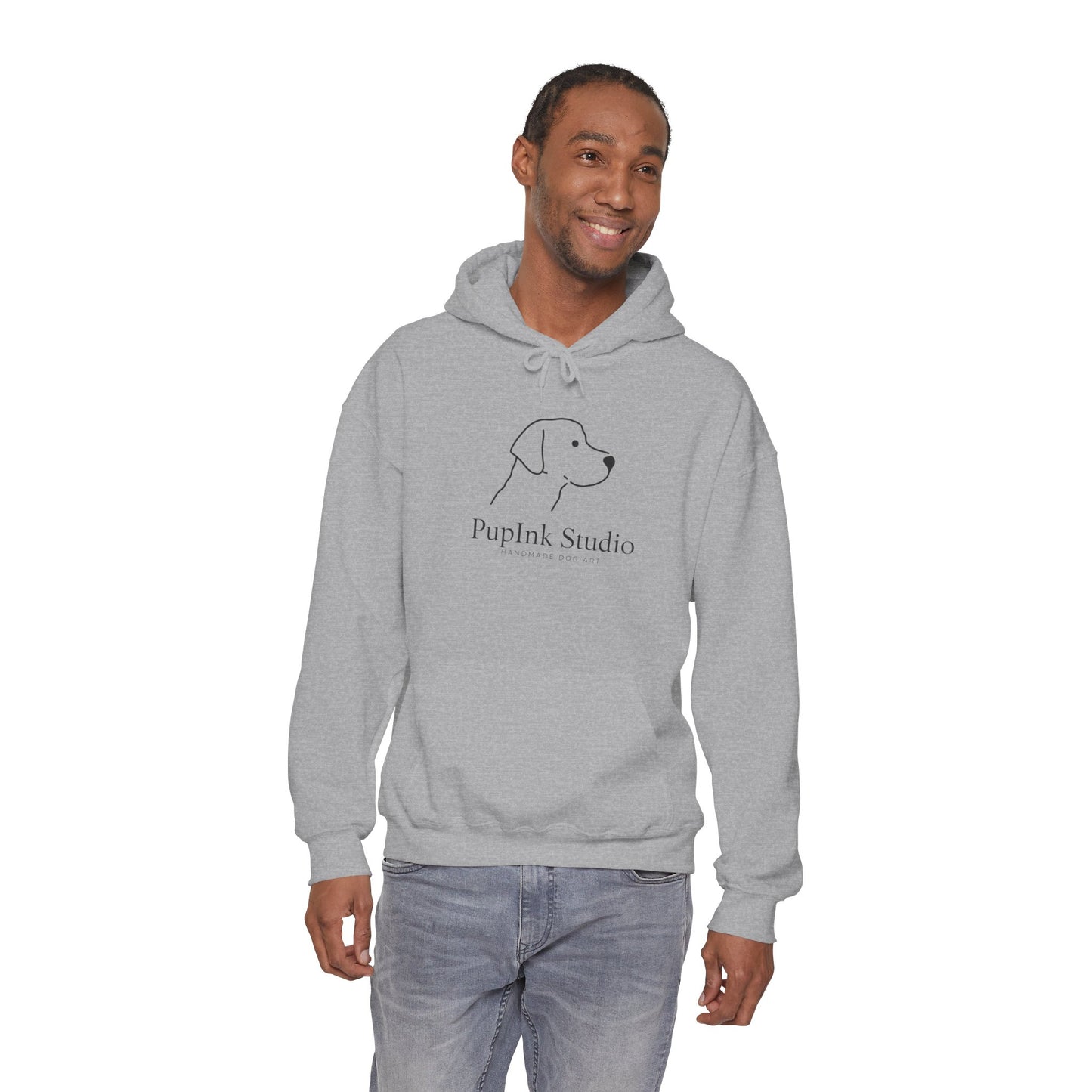 Minimal Puppy Portrait Sweatshirt – Clean & Cozy Everyday Wear