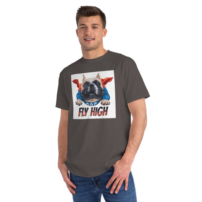 Organic Fly High Bulldog T-Shirt | Organic-Limited