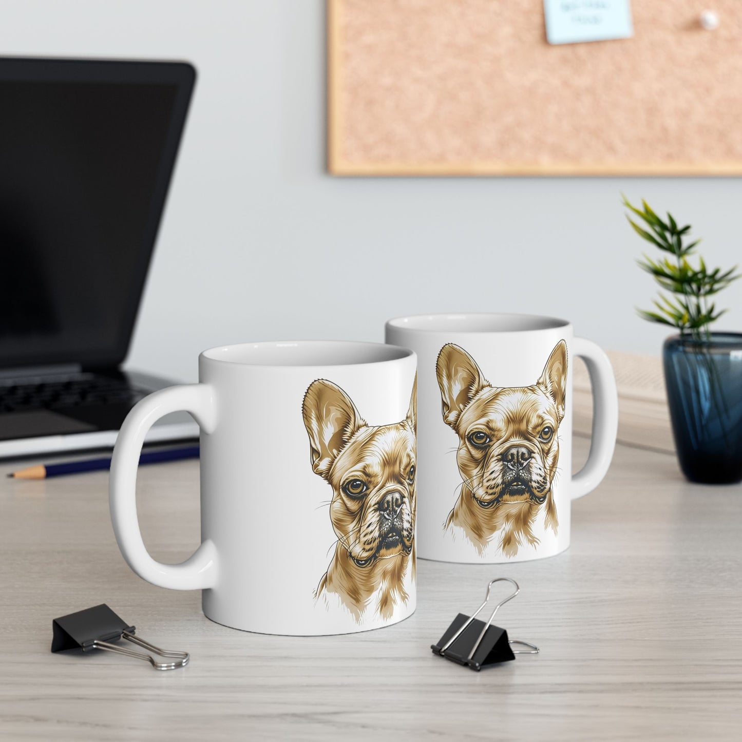 French Bulldog Portrait Mug | My Loyal Friend Edition
