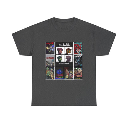 Animated Band Collage Street Art Graphic Tee | Eco-Limited