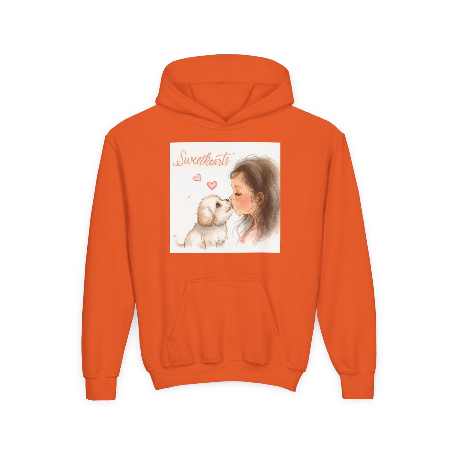 Sweethearts Puppy Moment Children Hoodie | Eco-Limited