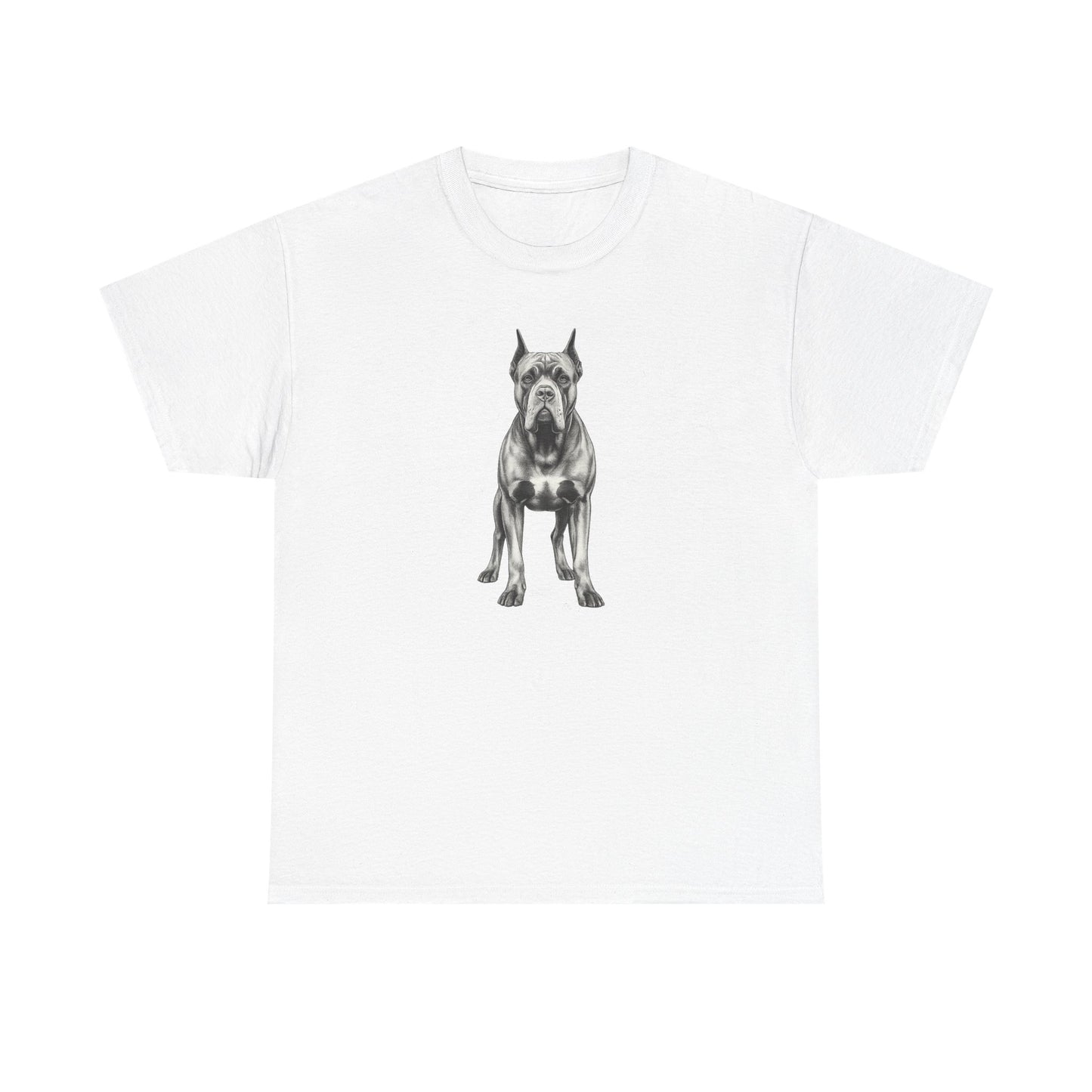 Cane Corso Sketch Minimal Art T-Shirt | Eco-Limited