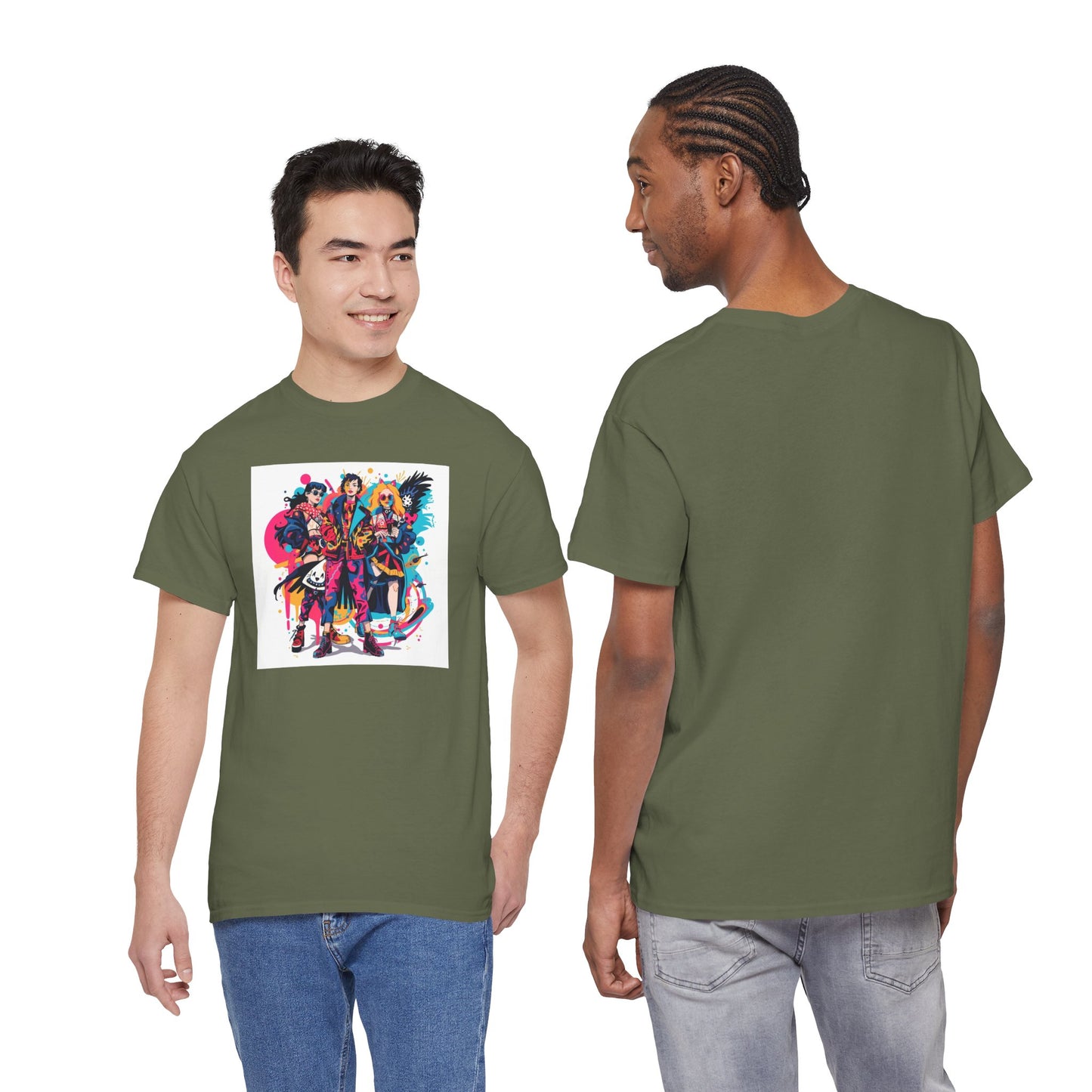 Urban Pop Character Art T-Shirt | Eco-Limited
