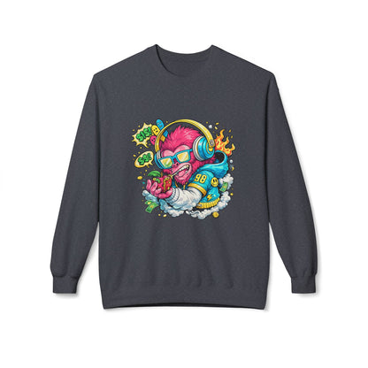 Juicy Vibes Monkey Graphic Sweater | Eco - Limited