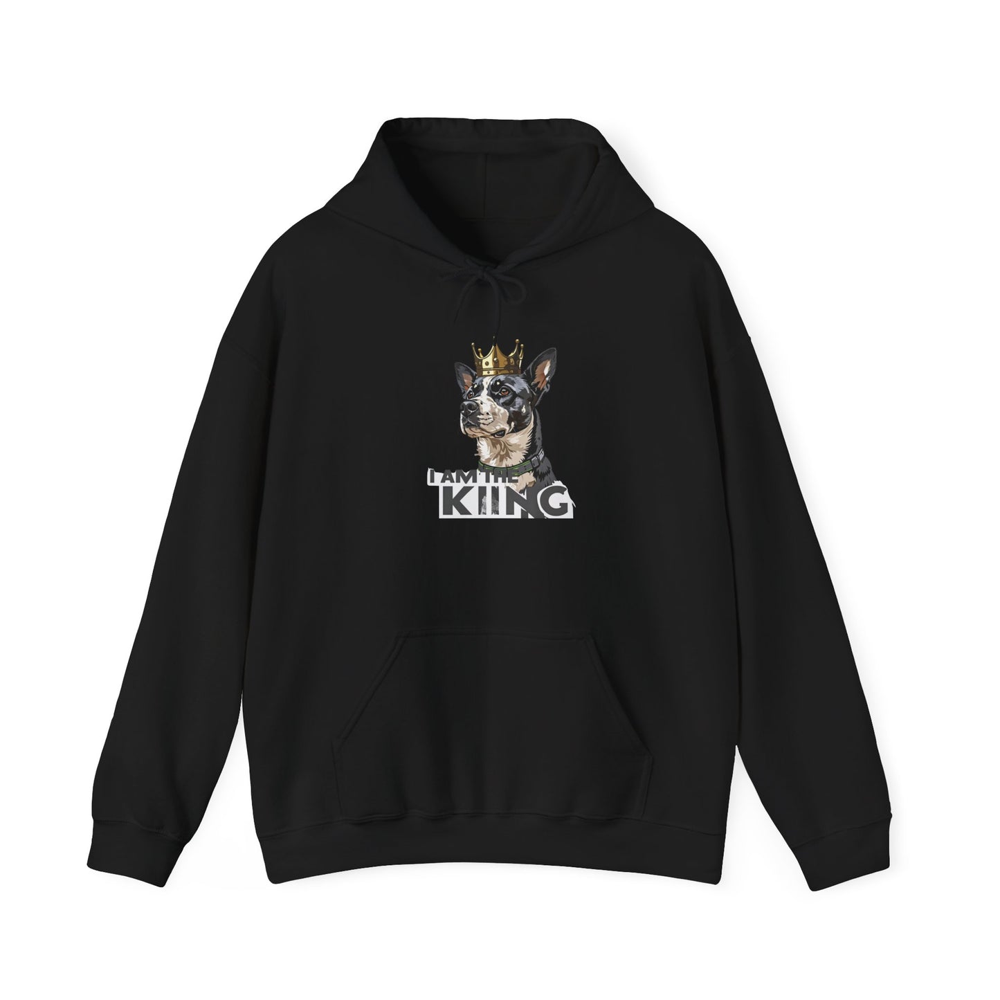 I Am King Dog Hoodie | Eco-Limited