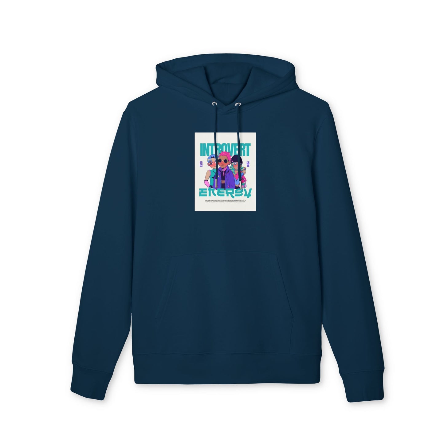 Organic Introvert Energy Hoodie | Eco-Limited