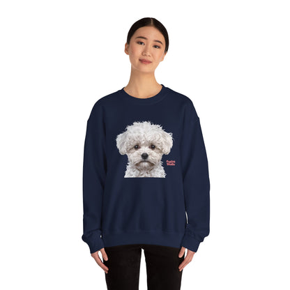 Poodle Portrait Graphic Sweater | Eco-Limited