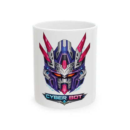 Cyber Bot Graphic Mug | Eco-Limited