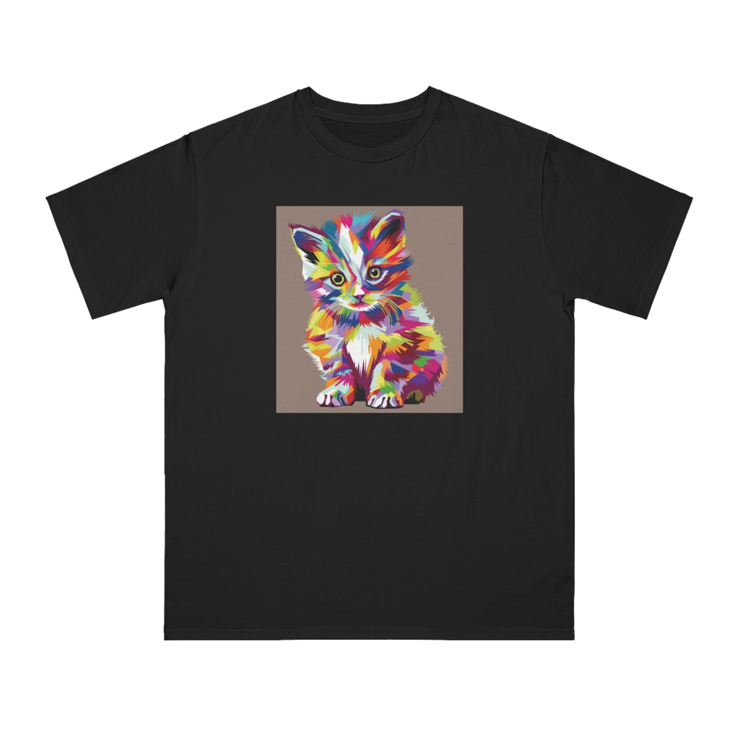 Color Pop Kitten Organic T-Shirt | Organic-Limited