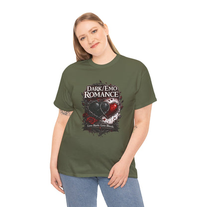 Dark Emo Romance Heart T-Shirt | Eco-Limited