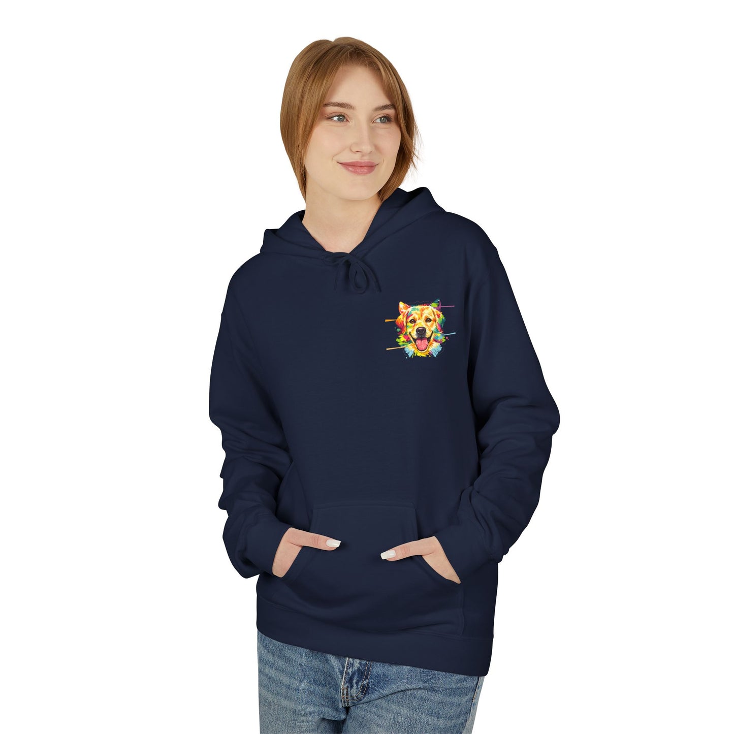 Labrador Retriever Color Splash Hoodie | Eco-Limited