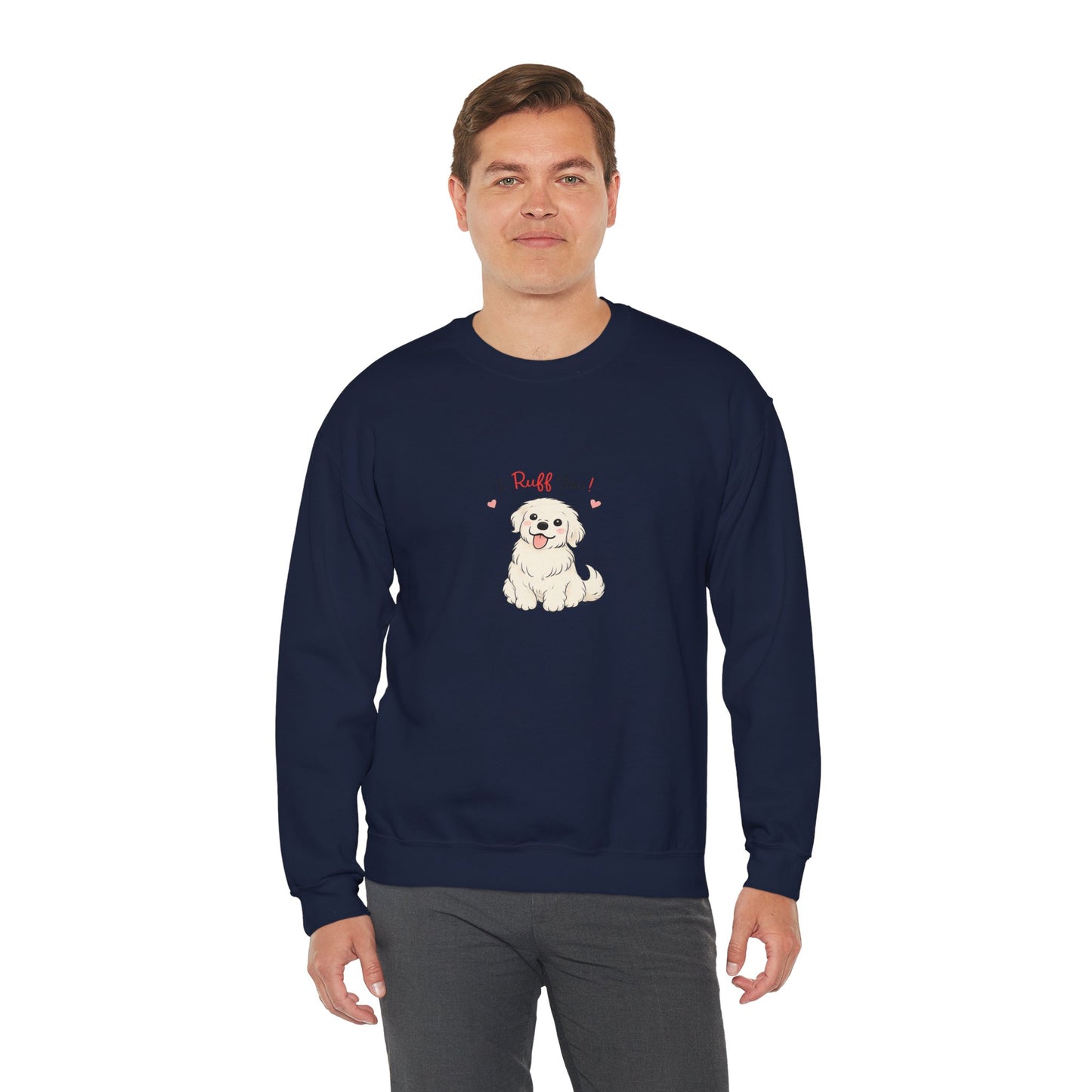 Ruff Love Puppy Graphic Sweatshirt | Eco-Limited