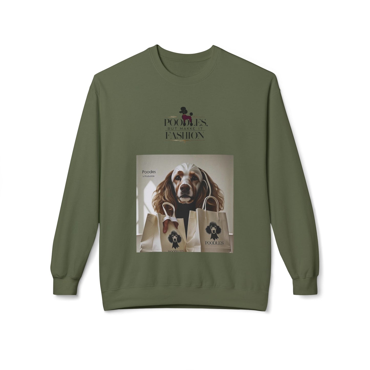 Poodles Fashion Graphic Sweatshirt | Eco-Limite