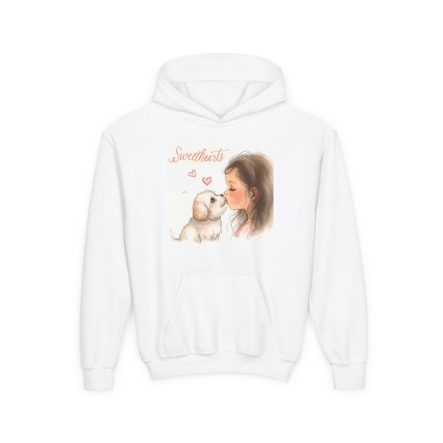 Sweethearts Puppy Moment Children Hoodie | Eco-Limited