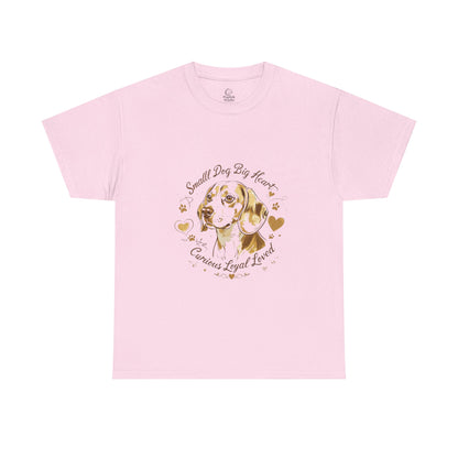 Beagle Small Dog Big Heart T-Shirt | Eco-Limited