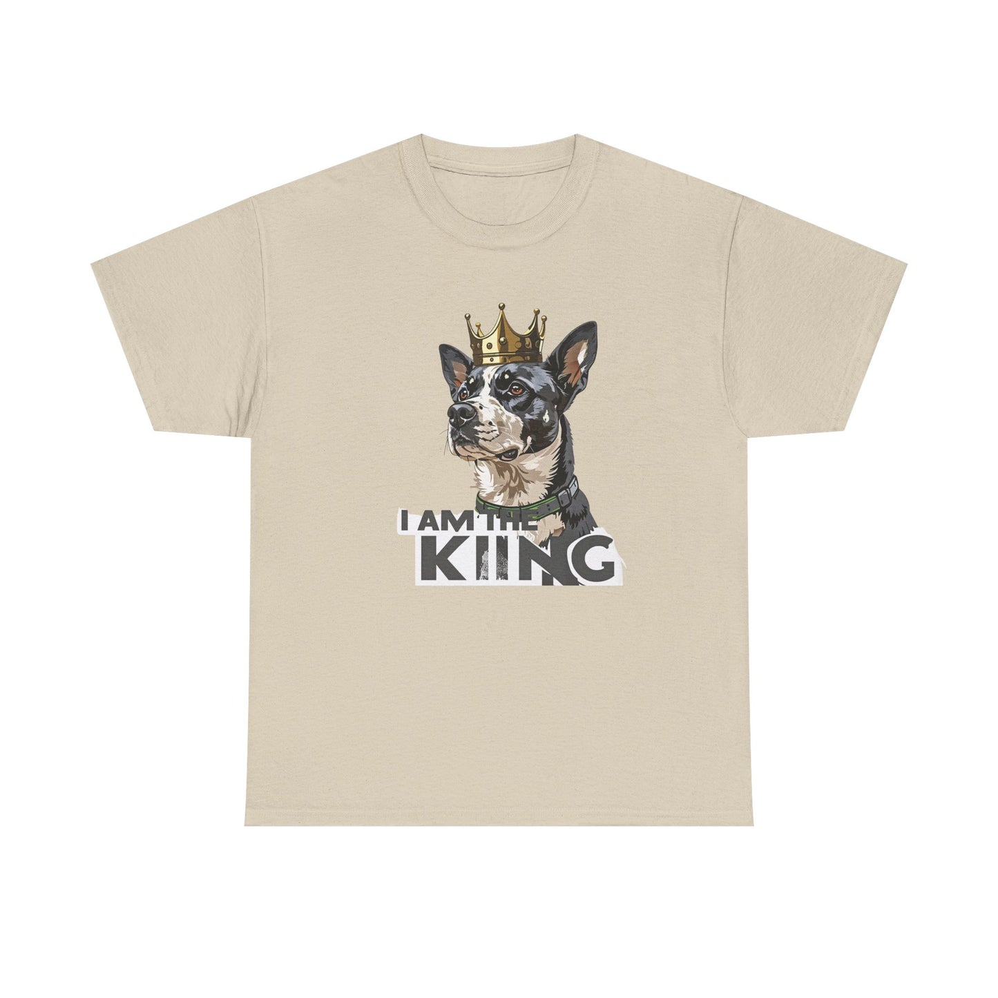 I Am The King Dog T-Shirt | Eco-Limited