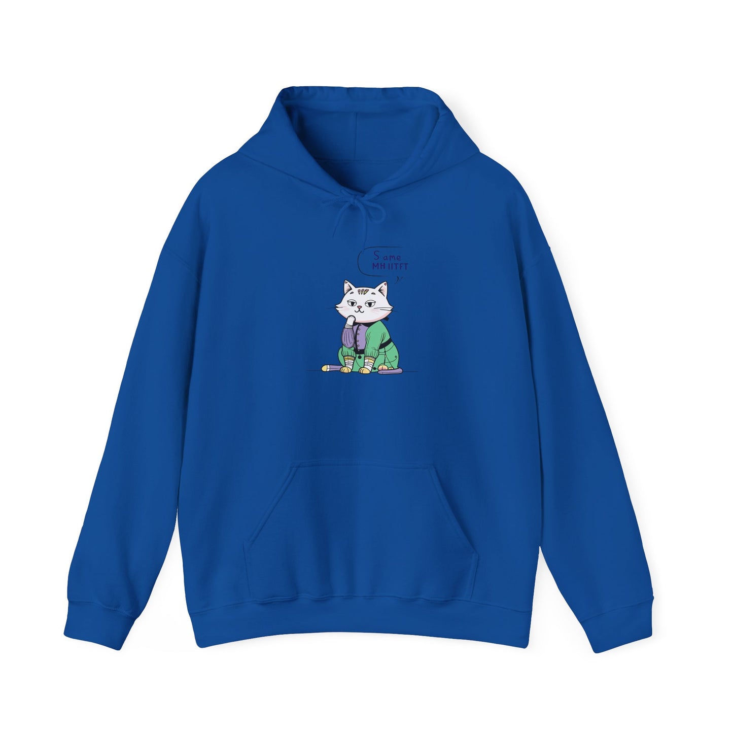 Chill Cat Street Art Hoodie | Eco-Limited