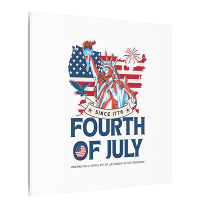 Fourth of July Canvas Wall Art