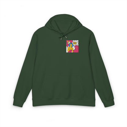 Organic Pop Art Hoodie | Eco-Limited