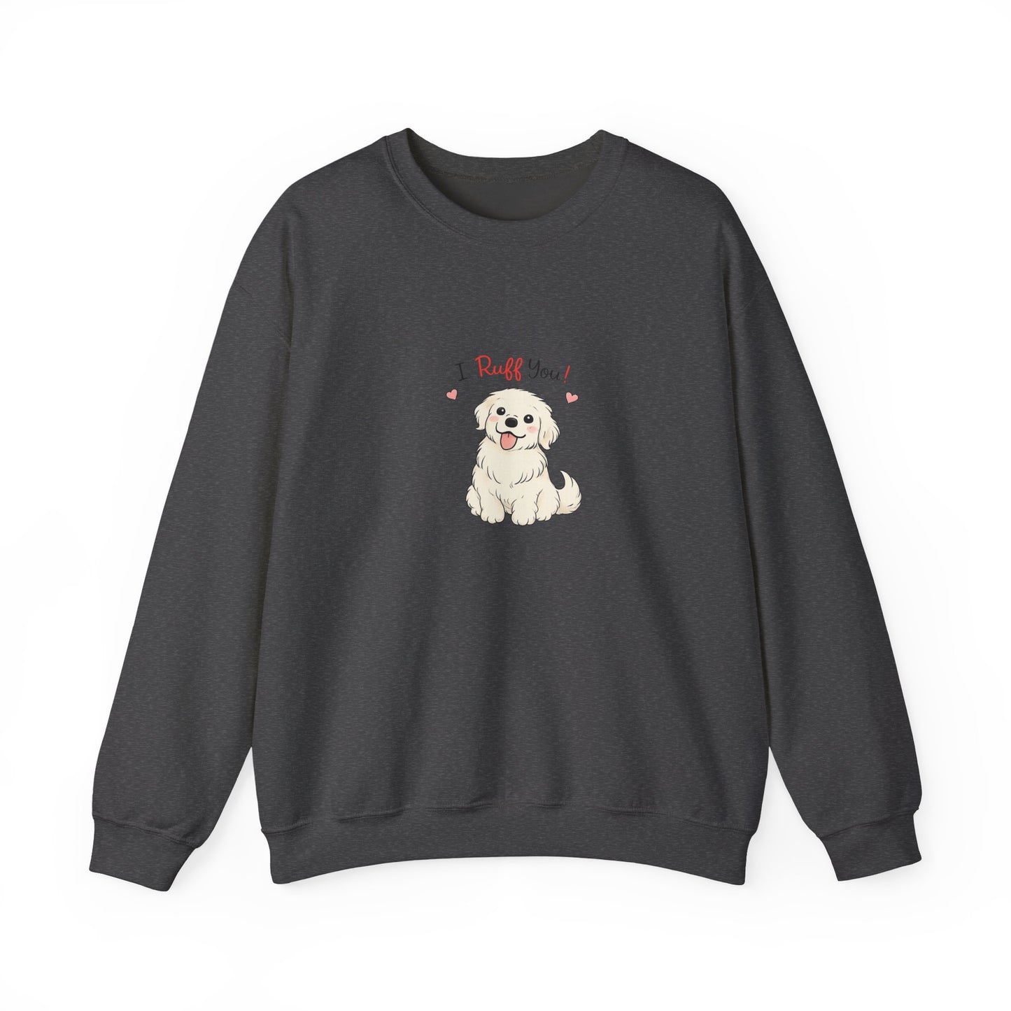 Ruff Love Puppy Graphic Sweatshirt | Eco-Limited