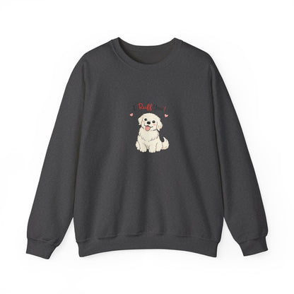 Ruff Love Puppy Graphic Sweatshirt | Eco-Limited