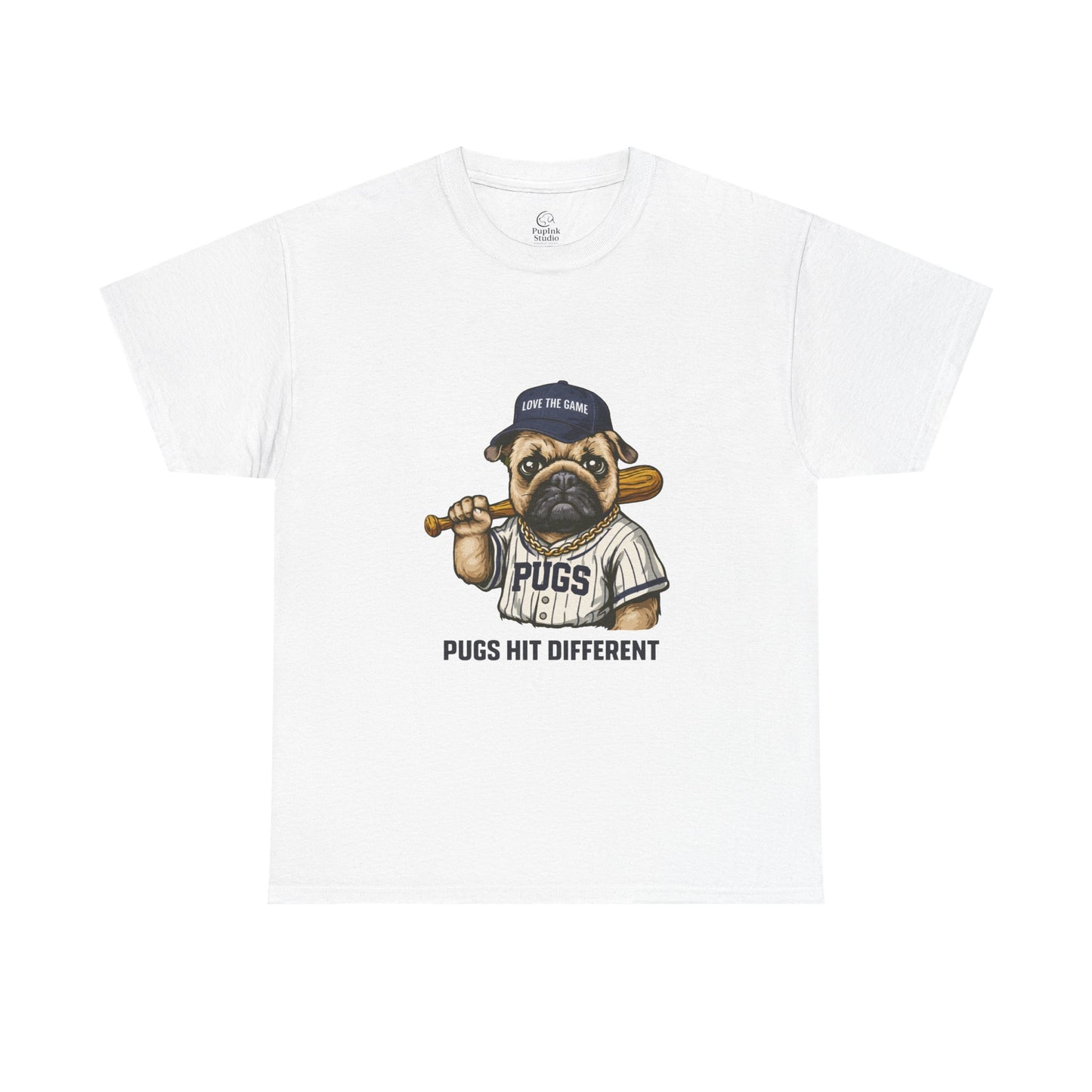 Pugs Hit Different T-Shirt | Eco-Limited