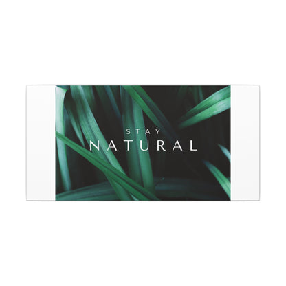 Stay Natural Botanical Canvas Wall Art