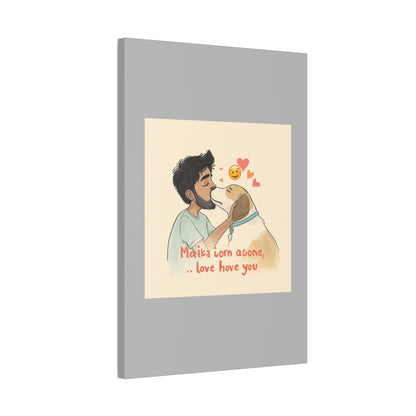 Love Never Leaves Canvas | Eco-Limited