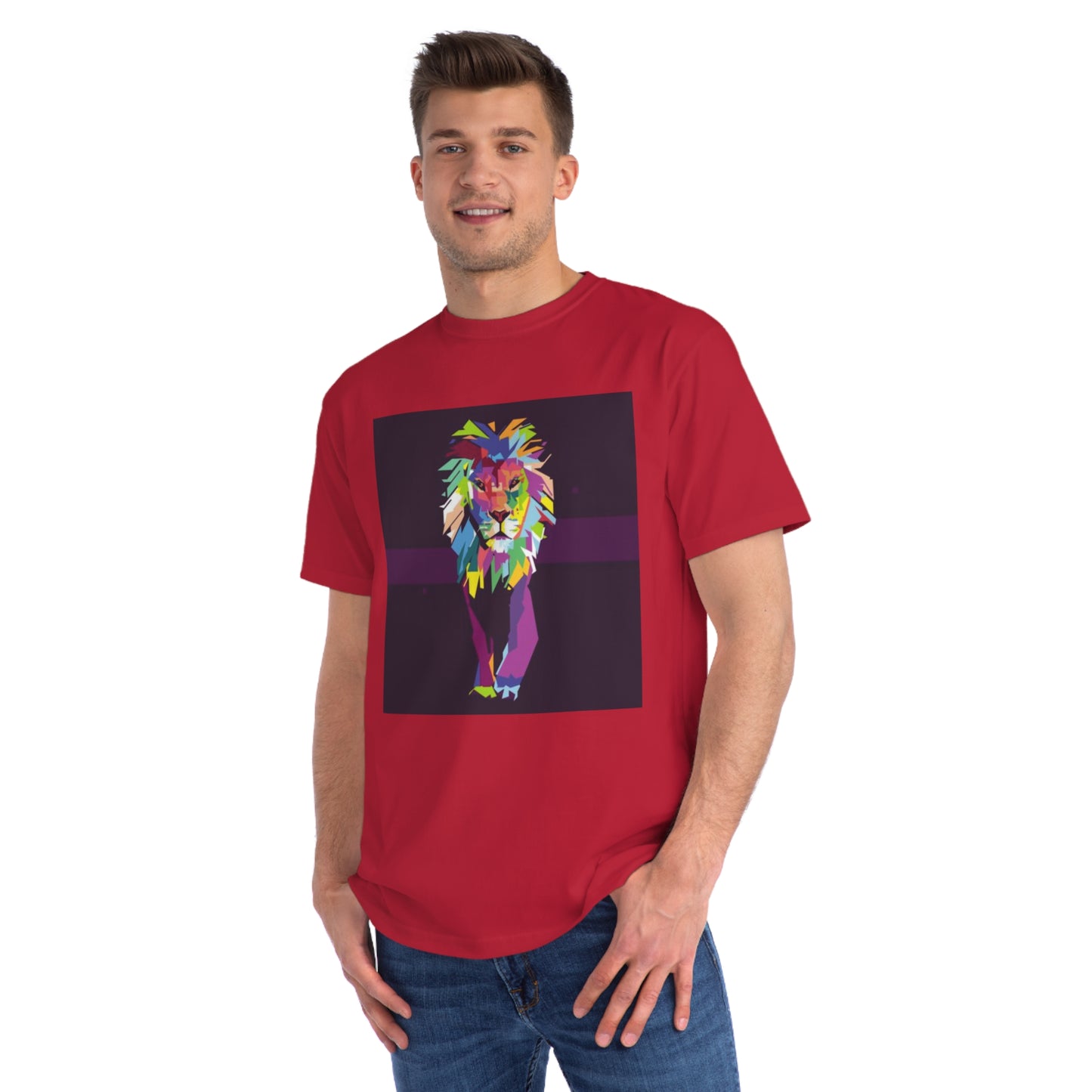Neon Lion Organic T-Shirt | Organic-Limited