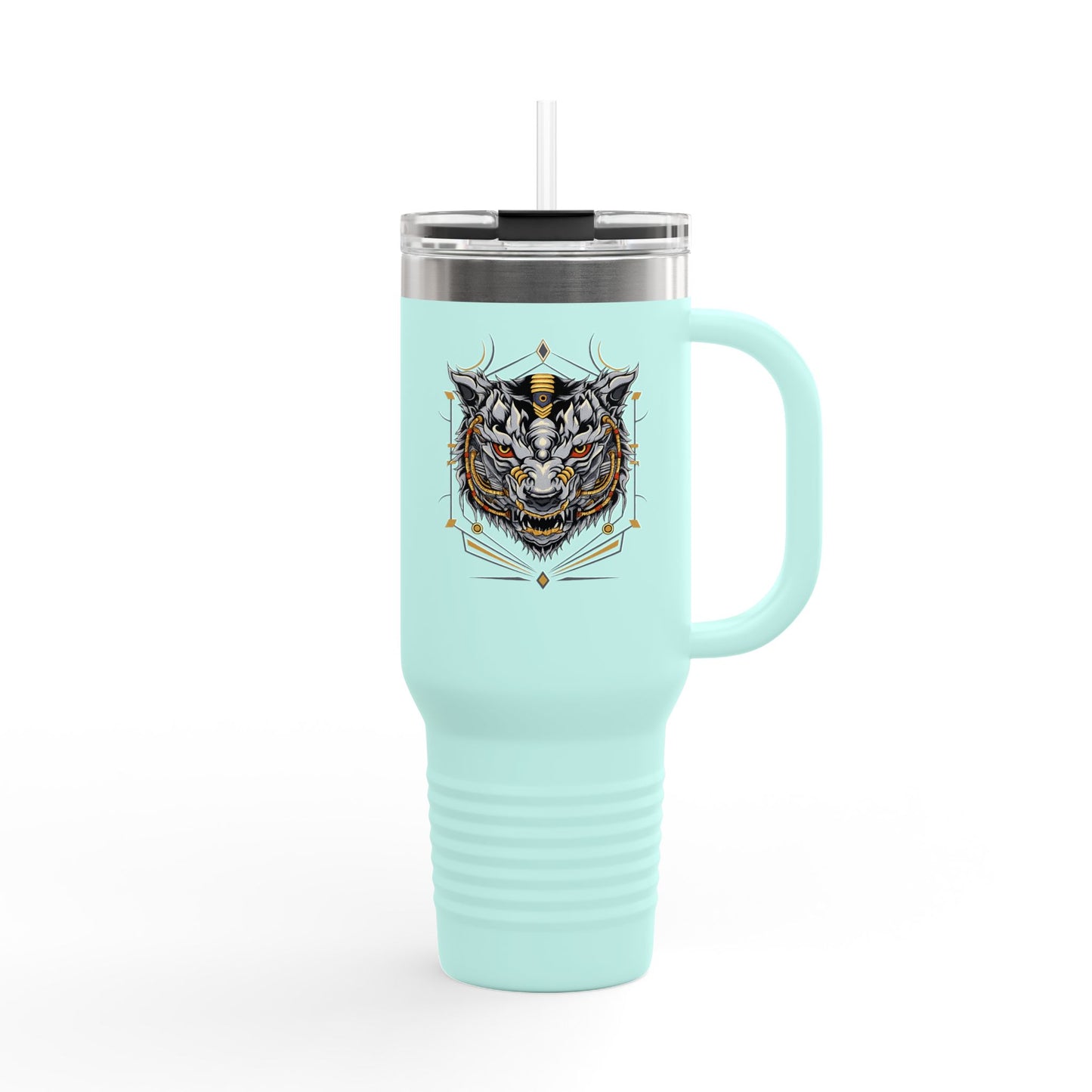 Tiger Emblem Stainless Steel Tumbler | Eco-Limited