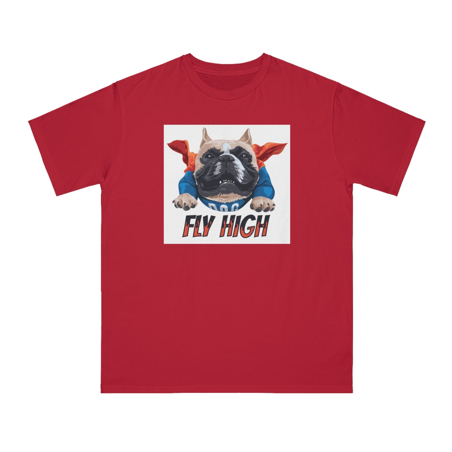Organic Fly High Bulldog T-Shirt | Organic-Limited