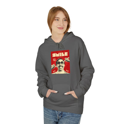 Bold Red Poster Graphic Hoodie | Street Art Edition