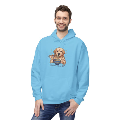 Noodle Dog Logic Graphic Hoodie | Eco-Limited