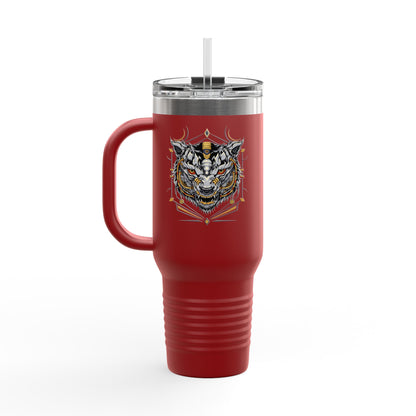 Tiger Emblem Stainless Steel Tumbler | Eco-Limited