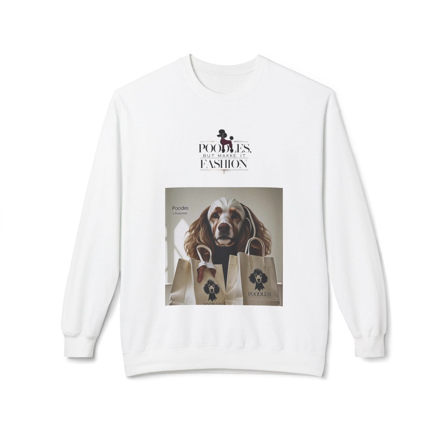 Poodles Fashion Graphic Sweatshirt | Eco-Limite