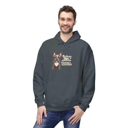Happy Family Dog Graphic Hoodie | Eco-Limited
