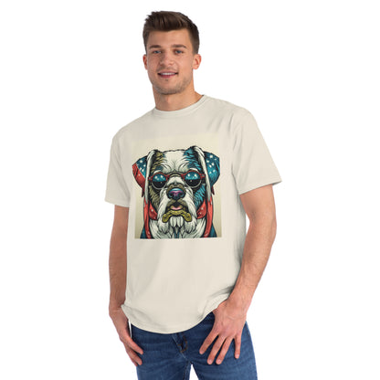 Patriot Dog Portrait T-Shirt | Eco - Limited