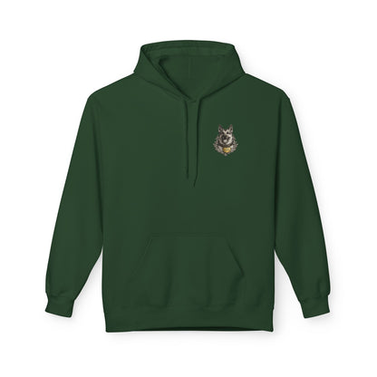 German Shepherd Crest Hoodie | Eco-Limited