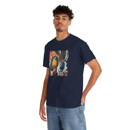 Abstract Expression Portrait T-Shirt | Eco-Limited