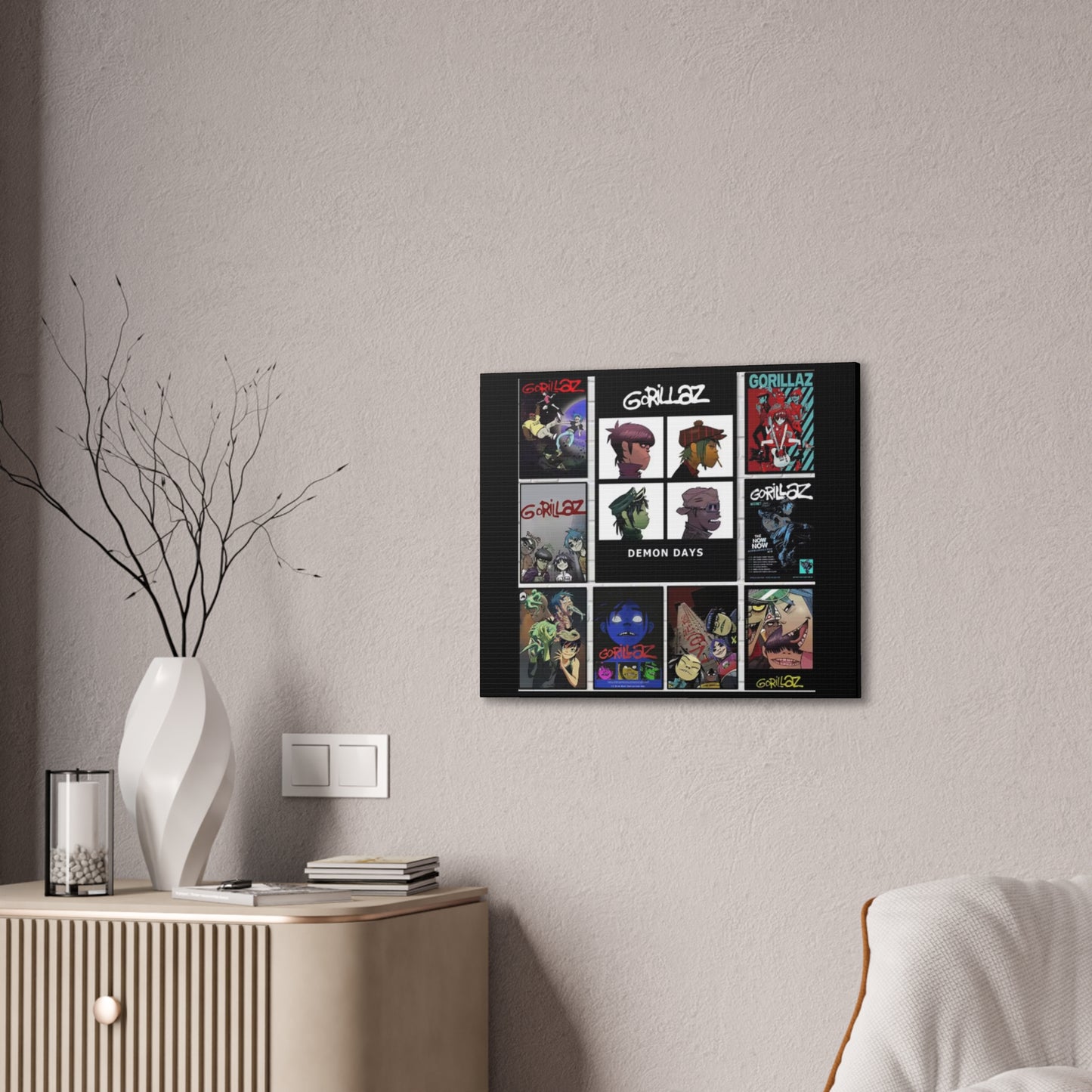 Pop Culture Icons Collage Canvas | Art Edition