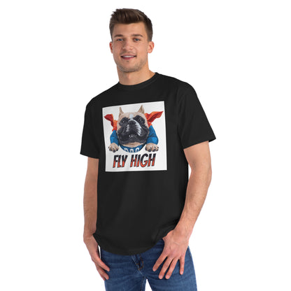 Organic Fly High Bulldog T-Shirt | Organic-Limited