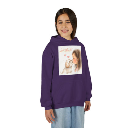 Sweethearts Puppy Moment Children Hoodie | Eco-Limited