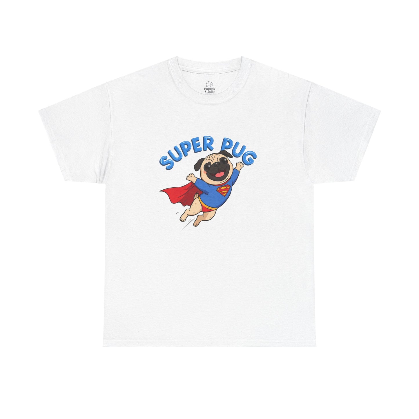 Super Pug Hero T-Shirt | Eco-Limited