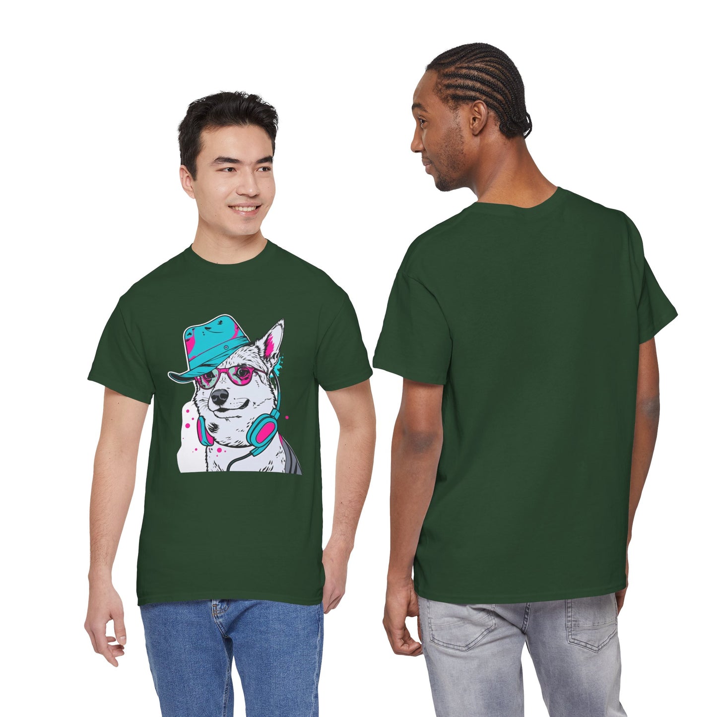 Street Husky Graphic T-Shirt | Eco-Limited