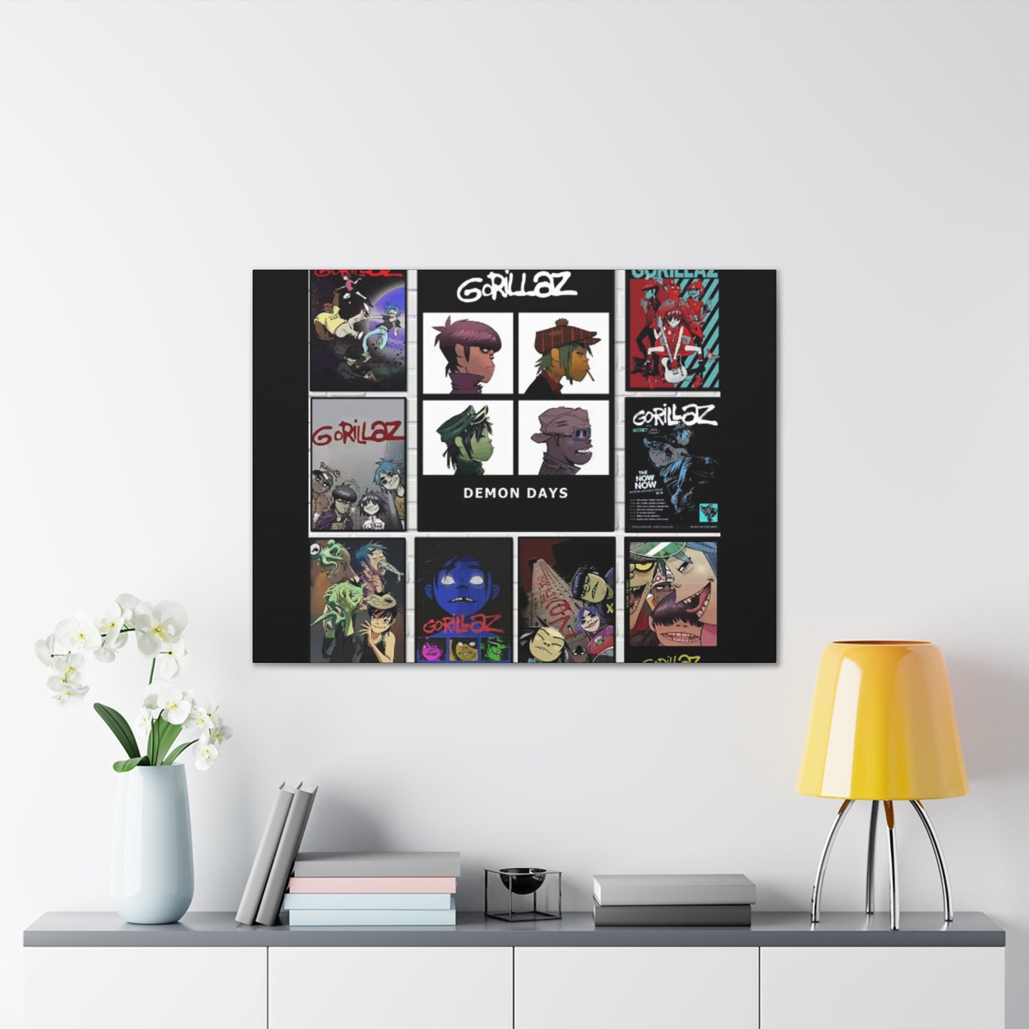Pop Culture Icons Collage Canvas | Art Edition