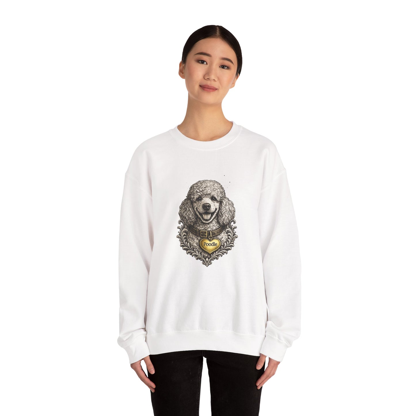 Poodle Ink Portrait Sweater | Eco-Limited