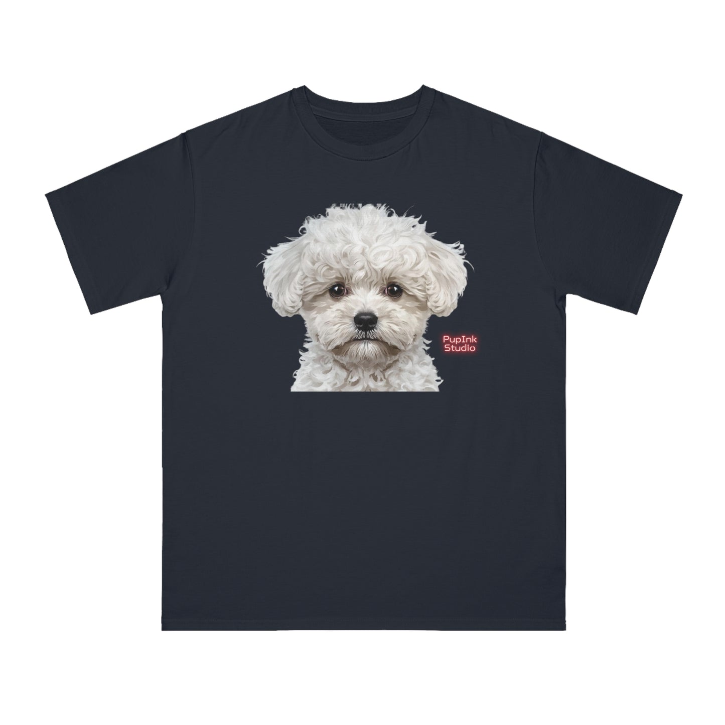 Organic Poodle Portrait T-Shirt | Organic-Limited