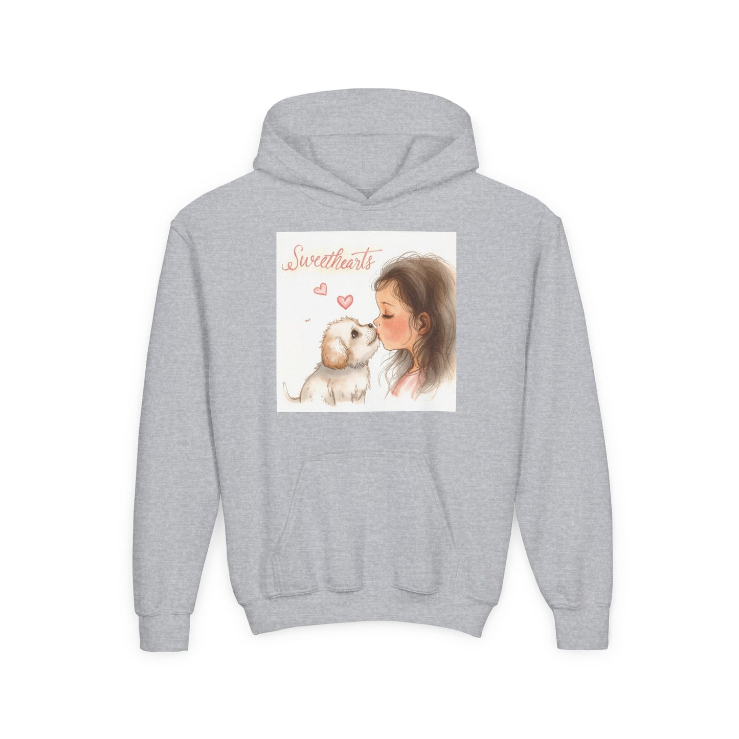 Sweethearts Puppy Moment Children Hoodie | Eco-Limited