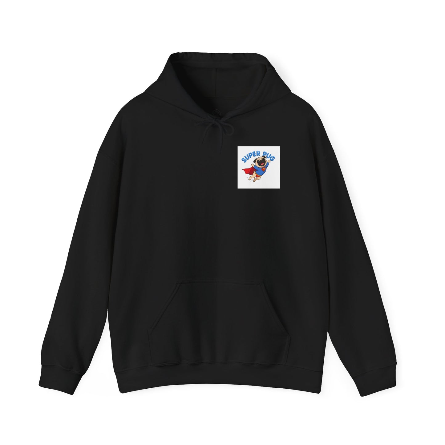 Super Pug Hero Hoodie | Eco-Limited